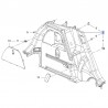 Panel wykończenia bagażnika LH 13432990 (Corsa E)