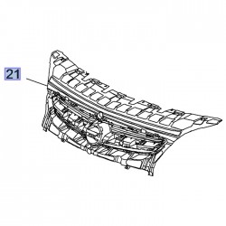 Kratka chłodnicy 13387218 (Astra J)