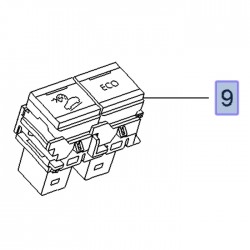 Przełącznik systemu kontroli zjazdu ze wzniesienia 95526756 (Combo E)