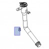 Rura wlewowa zbiornika spryskiwacza 95260753 (Antara)