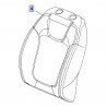 Oparcie fotela prawego 95526160 (Grandland X)