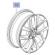 Felga aluminiowa 20 cali 13463434 (Insignia B)