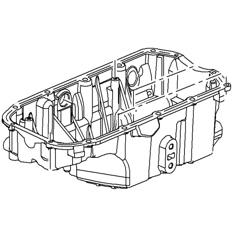 Miska olejowa 55595678 (Astra J, Cascada, Insignia A, Zafira C)