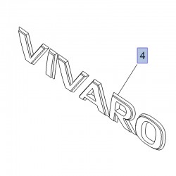 Napis VIVARO na tył 93451375 (Vivaro B)