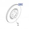 Tarcze hamulcowe przednie 95526655 (Astra G, H, Corsa C, Meriva A, B, Zafira A, B)
