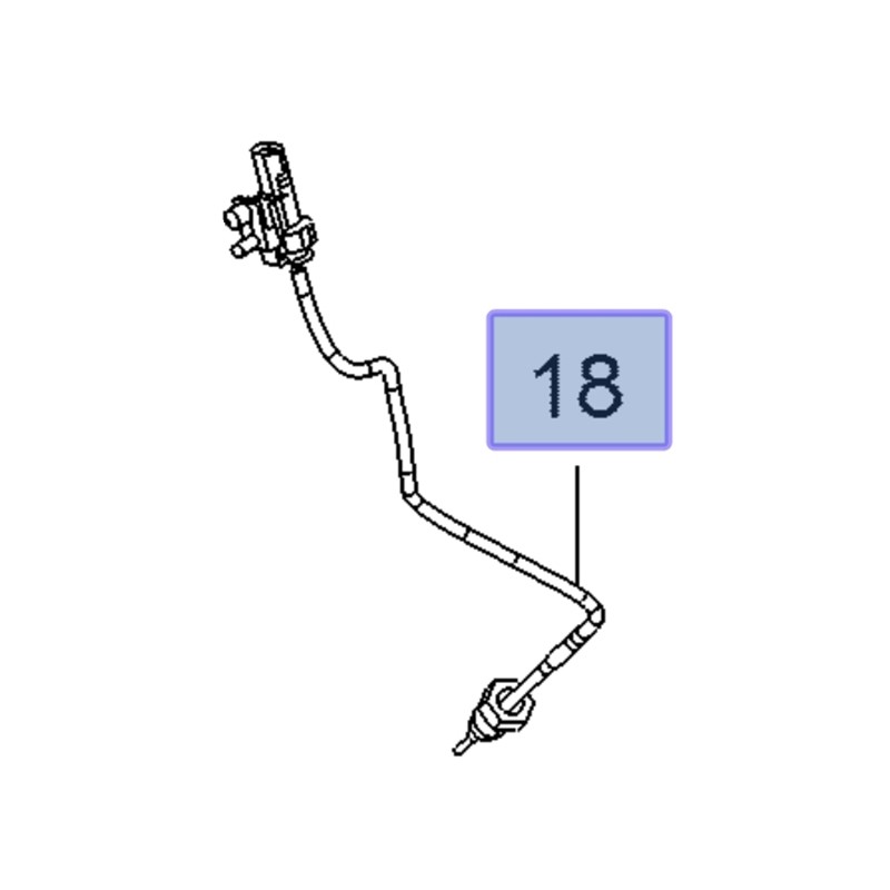 Czujniki temperatury spalin 55492664 (Insignia B)