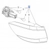 Lampa tylna lewa 39077374 (Astra K)