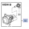 Halogen, światło przeciwmgielne przednie prawe 13367141 (Astra J, Cascada)