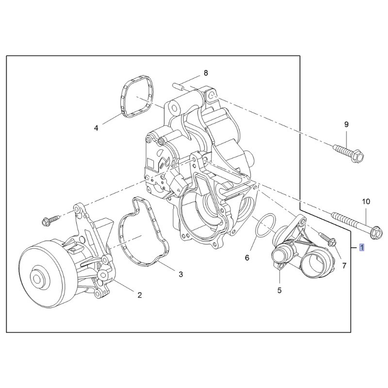 Pompa wody 1.5 55515120 (Astra K)