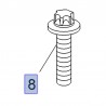 Śruba TORX M12 x 50 11099192 (Adam, Astra G, H, J, Corsa C, D, E, Insignia A, Meriva A, B, Signum, Vectra C, Zafira B, C)