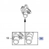 Obudowa termostatu 1.0 12656949 (Adam, Astra K, Corsa E, Karl)