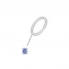 Uszczelka, oring obudowy pompy wody 1.5 55492965 (Astra K, Insignia B)