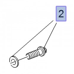 Śruba piasty tylnej 9675531980 (Crossland X)