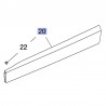 Listwa dolna przednich drzwi, lewa 13482368 (Crossland X)