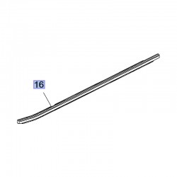 Listwa ramy okna, lewa 39124056 (Crossland X)