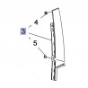Listwa drzwi przednich, prawa 39123011 (Crossland X)