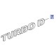 Napis tylny TURBO D 39083844 (Crossland X)