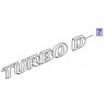 Napis tylny TURBO D 39083844 (Crossland X)