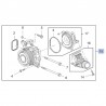 Pompa wody 1.6 55513552 (Astra J, K, Cascada, Insignia A, B, Meriva B, Mokka X, Zafira C)