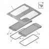 Uszczelka dachu otwieranego 1616871280 (Zafira Life)
