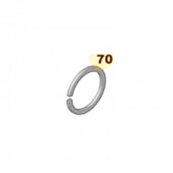 Pierścień sprężynujący 697974 (Corsa F)