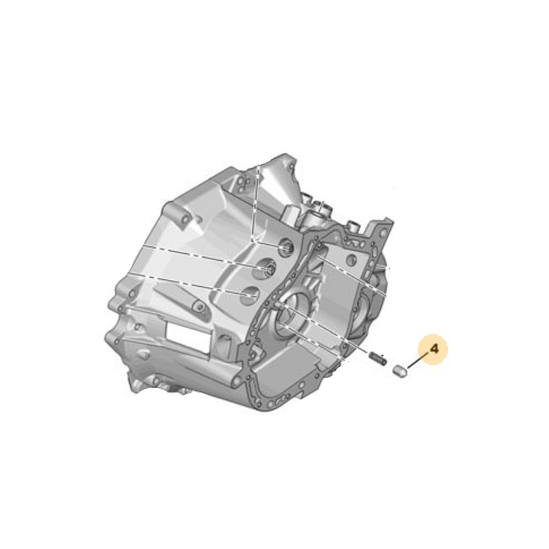 Element zamka skrzyni biegów 254033 (Corsa F)