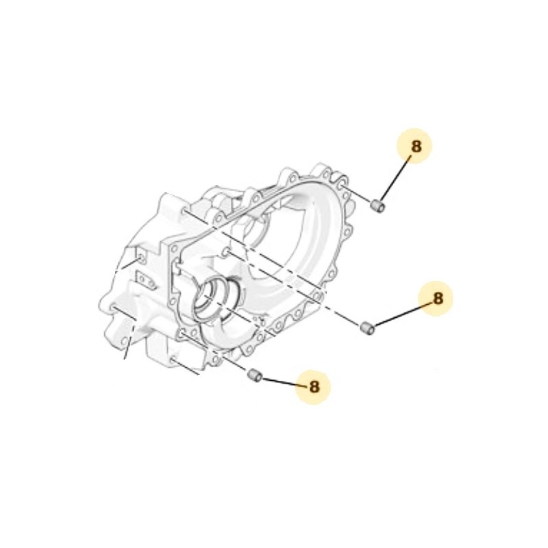 Kołek centrujący 9676633180 (Corsa F)