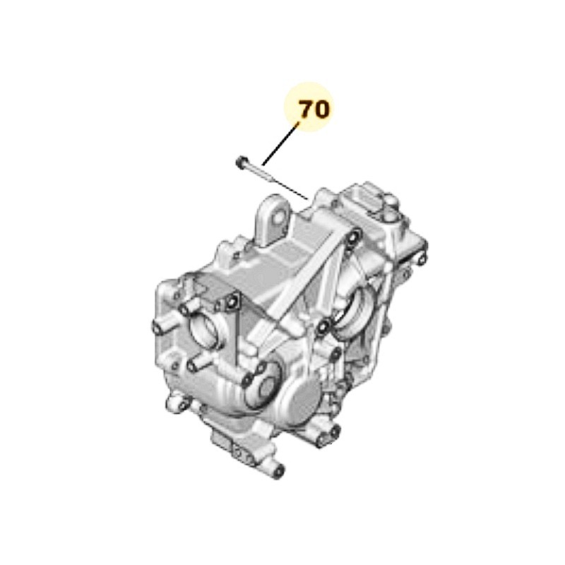 Śruba kołnierzowa 692546 (Corsa F)