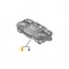 Lampka sufitowa konsoli dachowej 96781445ZD (Corsa F)