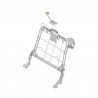 Element tylnej kanapy 9824457180 (Corsa F)