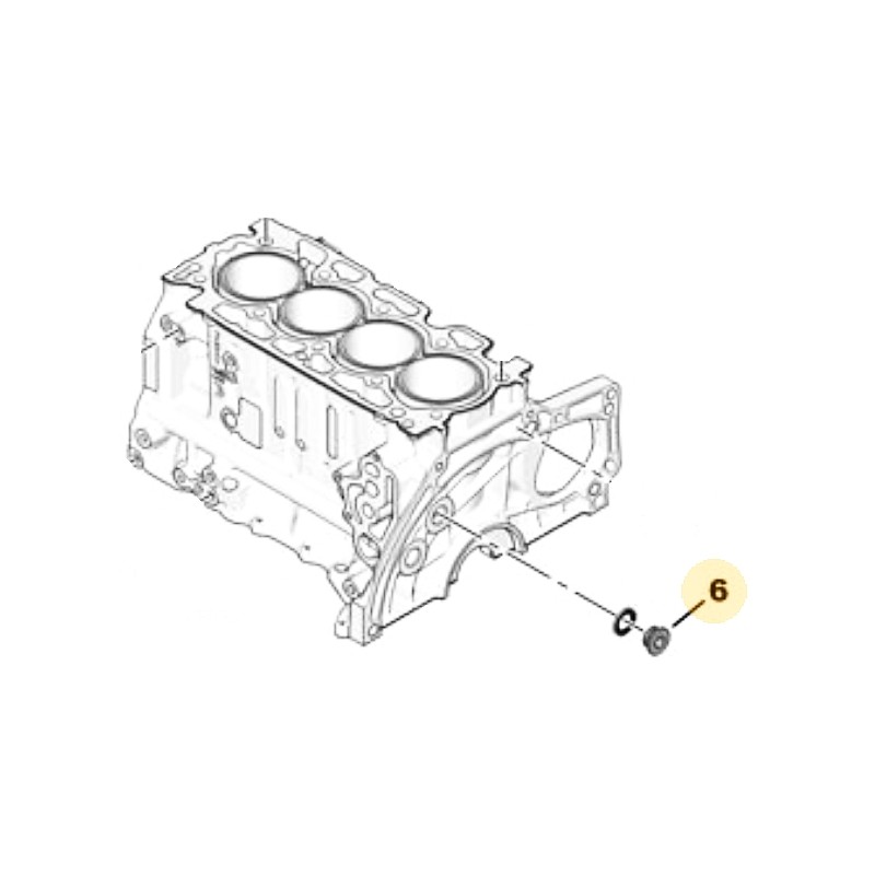 Korek gwintowany 24306 (Astra L)