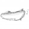Reflektor przedni lewy 39201064 (Insignia B)