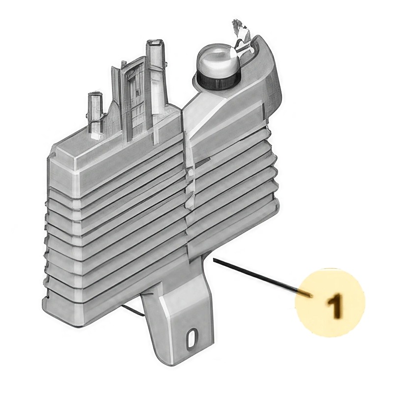 Pochłaniacz par paliwa 9834281680 (Astra L) - Sklep Porady OPEL