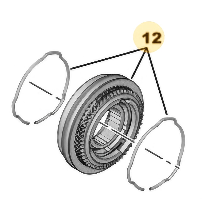 Synchronizator skrzyni biegów 232397 (Astra L)