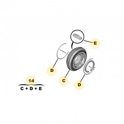 Synchronizator skrzyni biegów 238830 (Astra L)