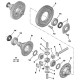 Podkładka cierna mechanizmu różnicowego 9676726480 (Astra L)