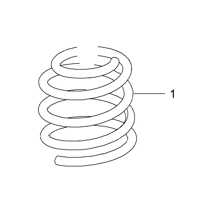 Sprężyna zawieszenia przednia 95524279 (Movano B)
