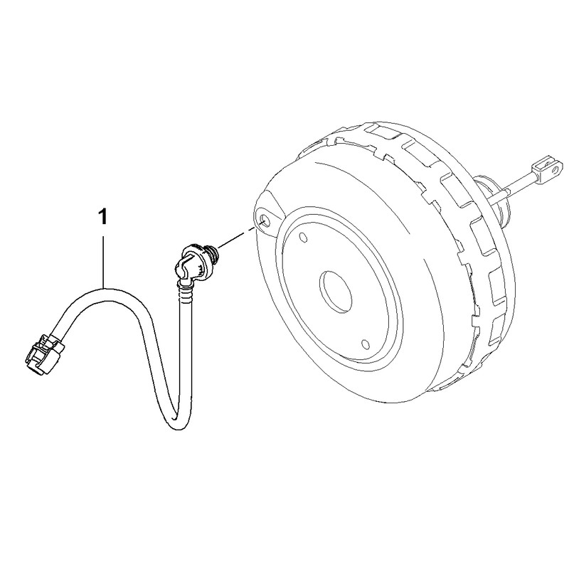 Przewód podciśnienia serwo hamulca 95527215 (Movano B)