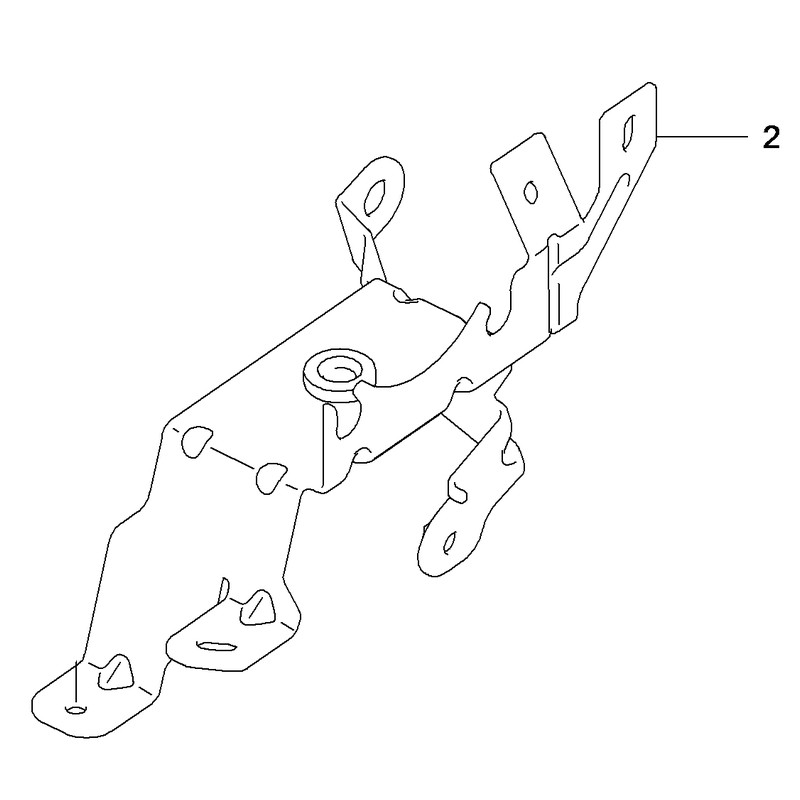 Wspornik pompy ABS 93167890 (Movano B)