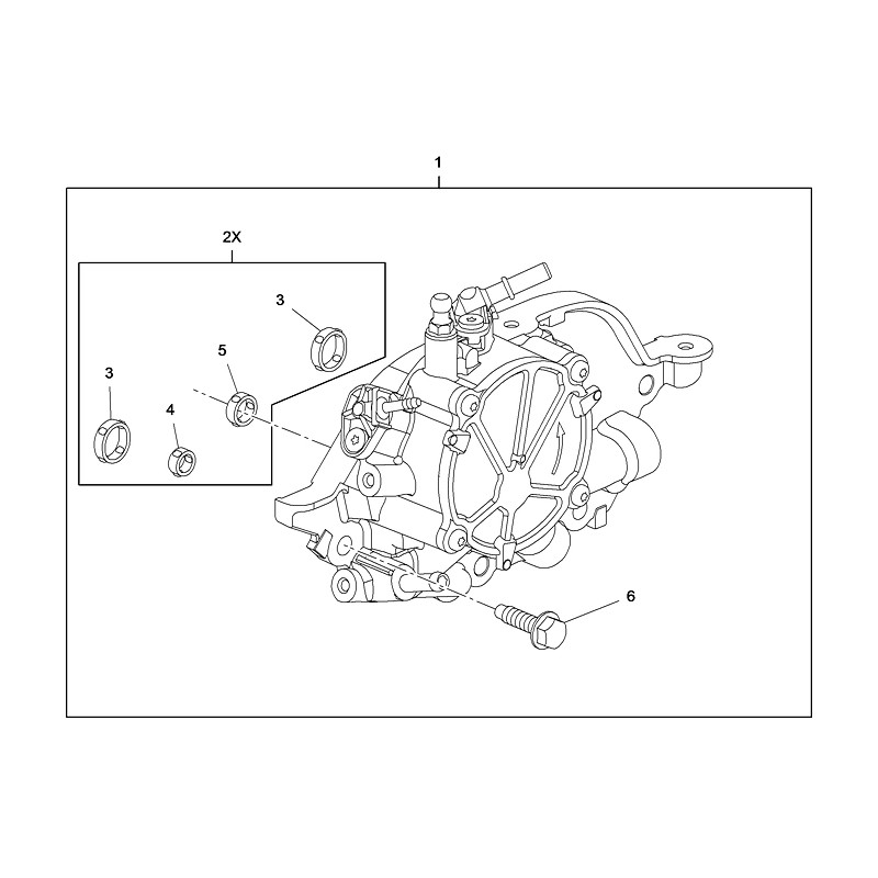 Pompa hamulcowa Vacum 55502464 (Insignia B)