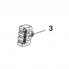 Spinka, mocowanie przewodu hamulcowego 11547563 (Insignia B)