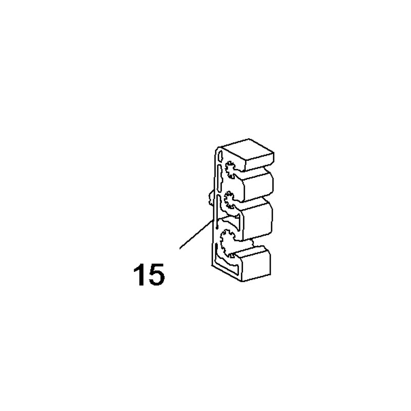 Spinka przewodu hamulcowego 23417270 (Insignia B)