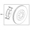 Zestaw hamulcowy przedni klocki+tarcze 1680222880 (Insignia B)
