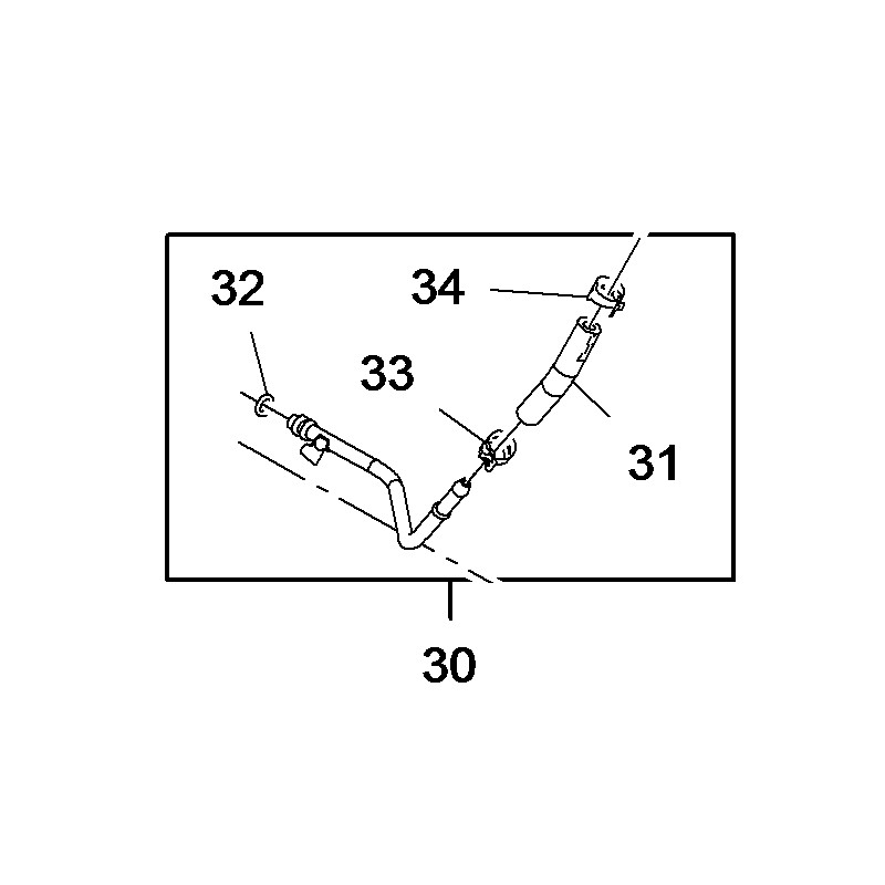 Przewód turbosprężarki 55509610 (Astra K)