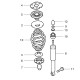 Ogranicznik dolny amortyzatora tył 90538493 (Astra G, H, J, Corsa C, Meriva A, B, Mokka, Zafira B, C)