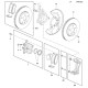 Zestaw hamulcowy przedni tarcze+klocki 1680582480 (Zafira C)