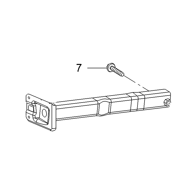 Śruba ramy silnika 362253 (Crossland X)