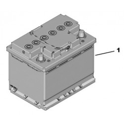 Akumulator 12V 60Ah 680A 9822616180 (Astra L, Corsa F, Grandland X)