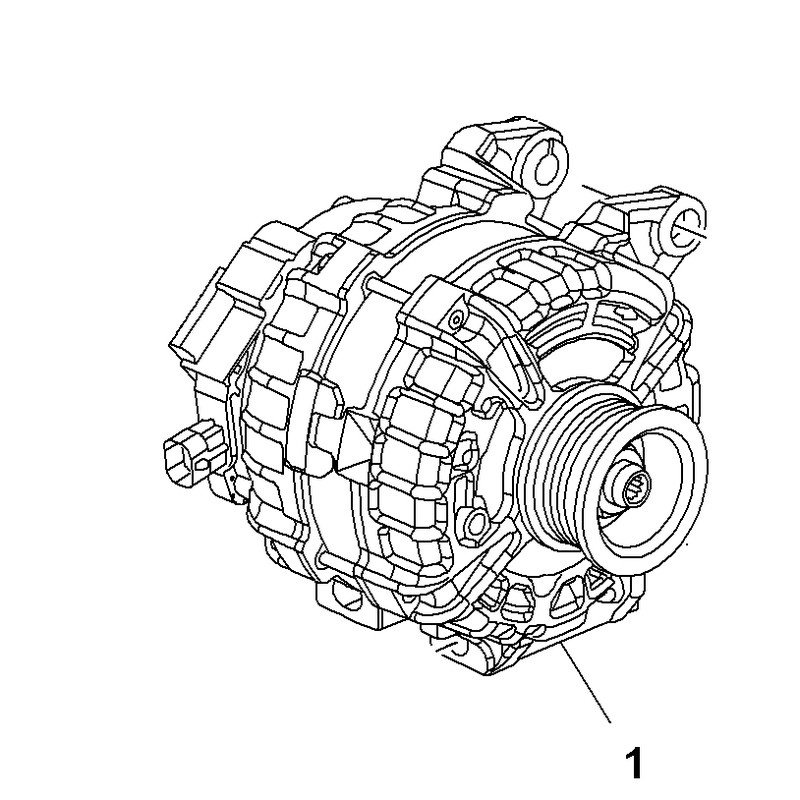 Alternator 140A 95523112 (Cascada, Insignia A, B, Zafira C)