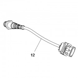 Sonda lambda 55568668 (Adam, Corsa D, E, Meriva B)